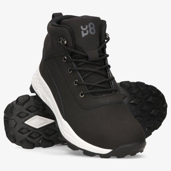 Buty outdoor męskie UP8 OLEA MID upmo221005 kolor czarny
