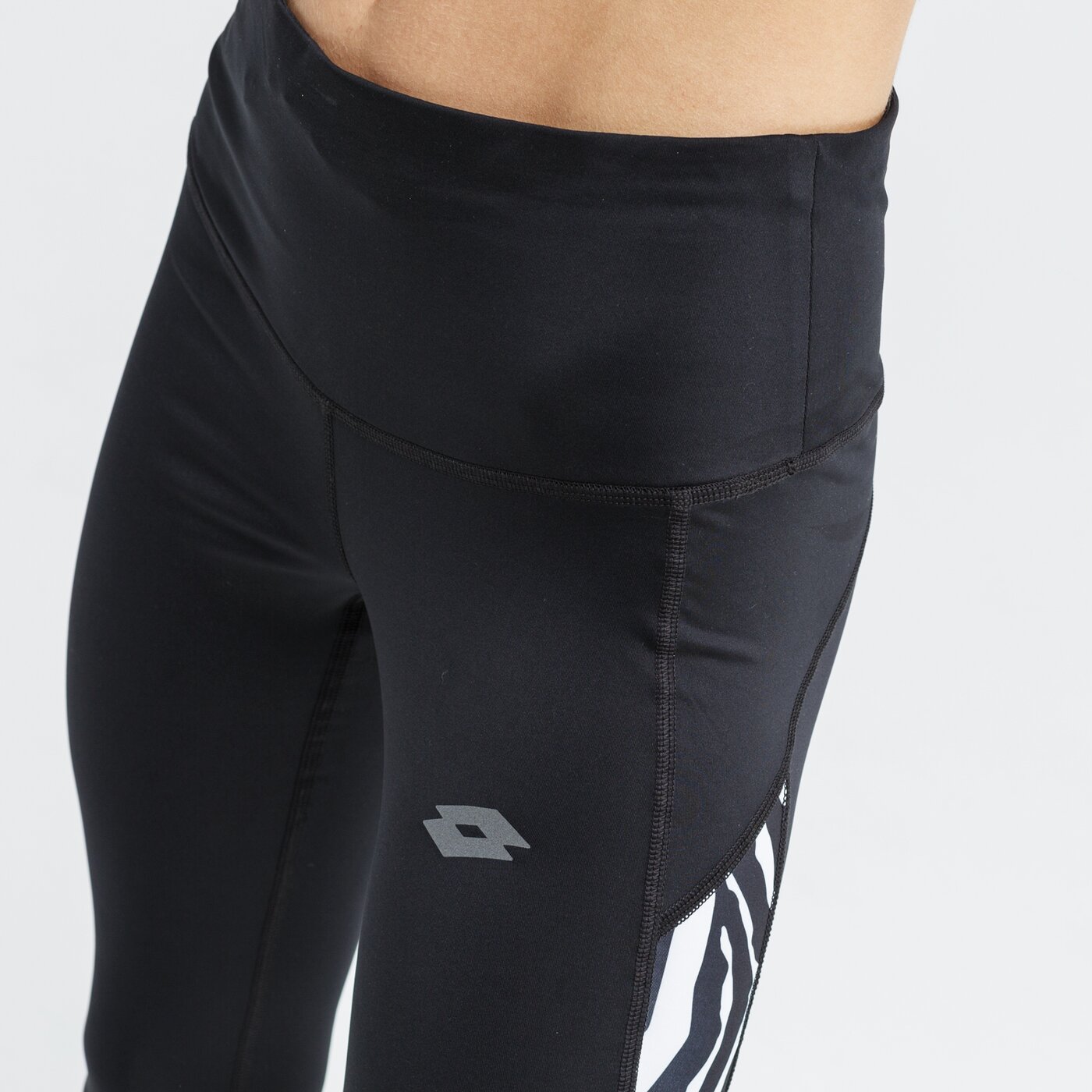 Spodnie dresowe damskie LOTTO LEGGINGS VABENE W PRT1 PL 211471-1cl kolor czarny