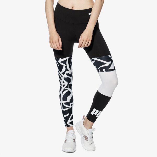 Spodnie dresowe damskie PUMA LEGGINGS URBAN SPORTS 85003001 kolor czarny