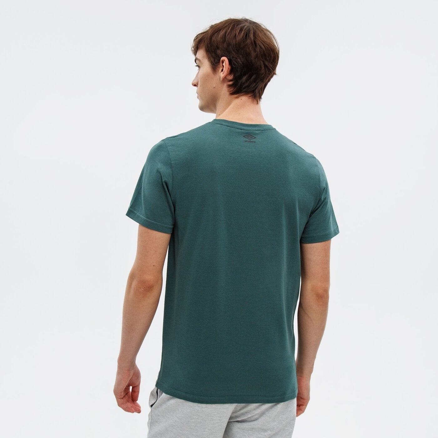 Koszulka męska UMBRO T-SHIRT MARLON ul122tsm90004 kolor zielony