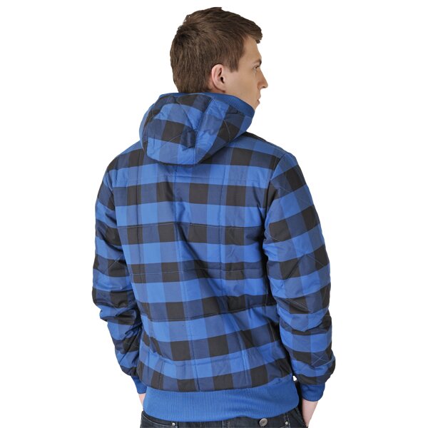 Kurtka zimowa męska ADIDAS KURTKA AC PADDED JACKET GRAPHIC o57772 kolor niebieski