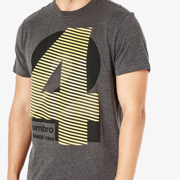 Koszulka męska UMBRO T-SHIRT SS FIRM ul38tsm48001 kolor szary