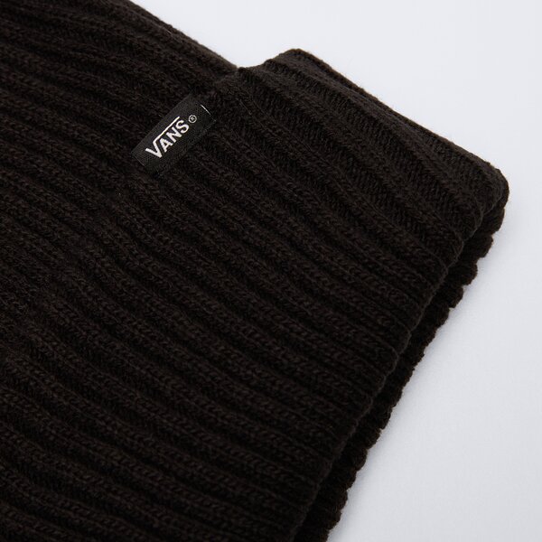 Czapka zimowa damska VANS CZAPKA ZIMOWA MN CLIPPED CUFF BEANIE-B vn0a53vwblk1 kolor czarny