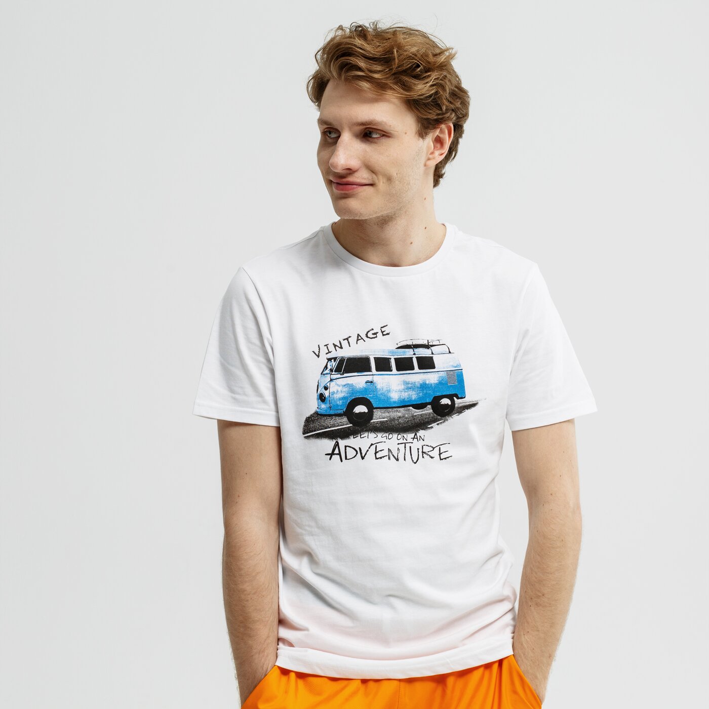 Koszulka męska FEEWEAR T-SHIRT SS RIOCALRO fw19tsm57002 kolor biały