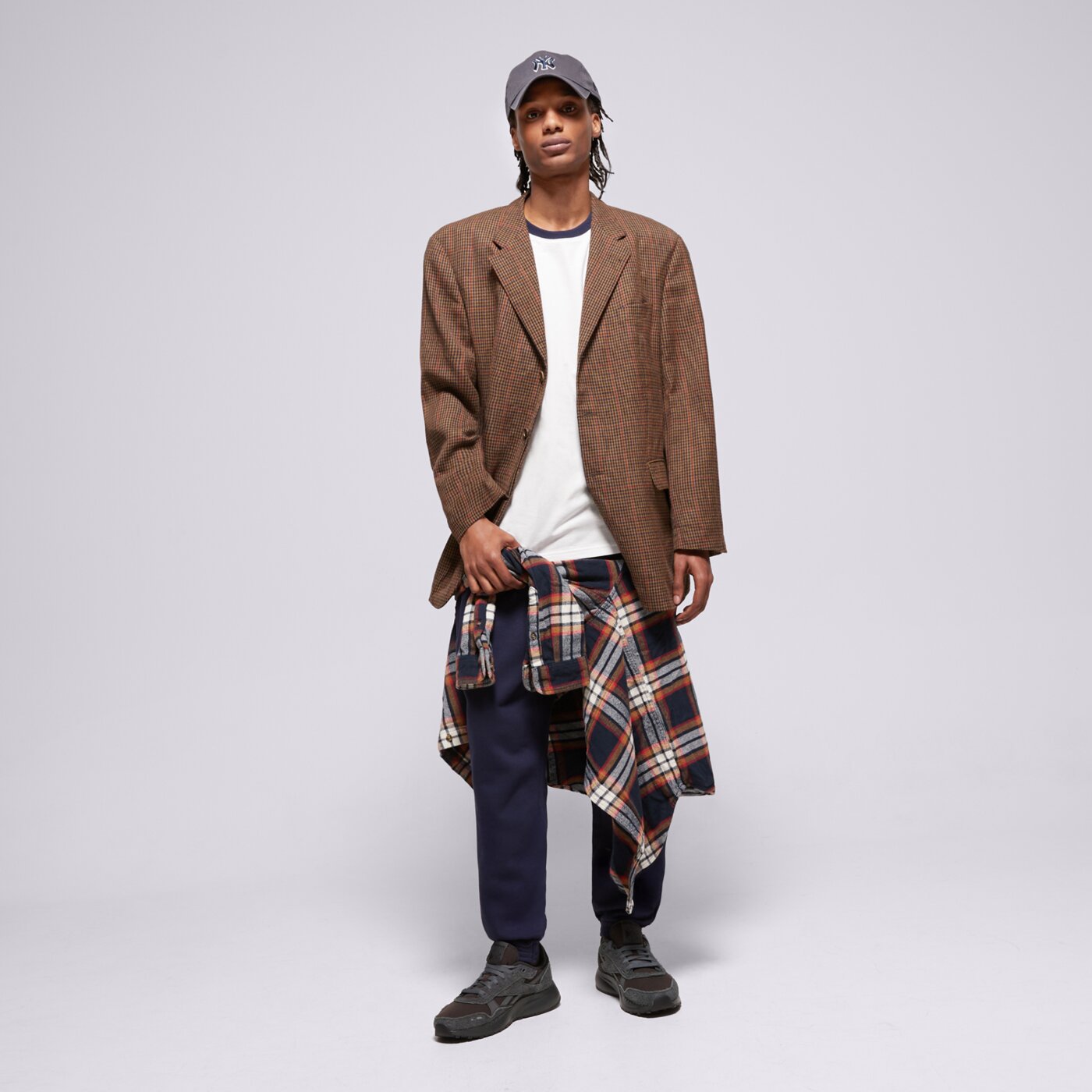 Koszulka męska FILA T-SHIRT CONTRAST RIB TEE lm1836at101 kolor biały