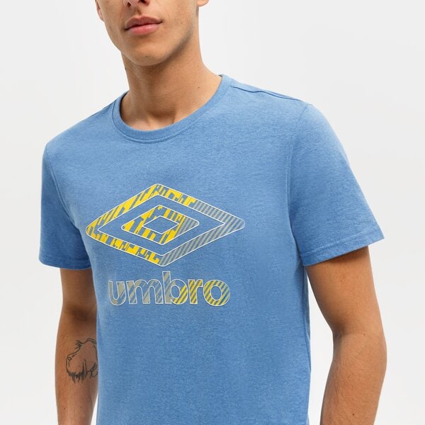 Koszulka męska UMBRO T-SHIRT ROSS ul122tsm14004 kolor niebieski