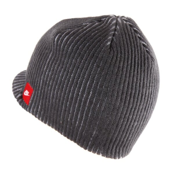 Czapka zimowa damska NIKE CZAPKA RIB PEAK BEANIE WERE 603847060 kolor szary