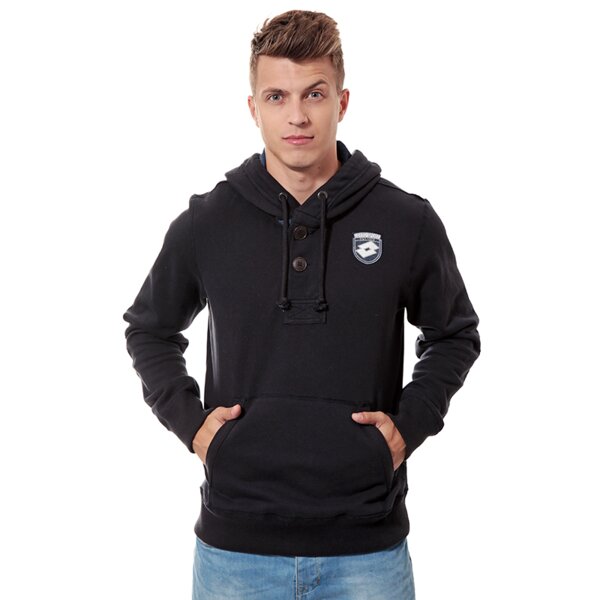 Bluza męska LOTTO BLUZA SWEAT MAVERIC FL r2098 kolor czarny