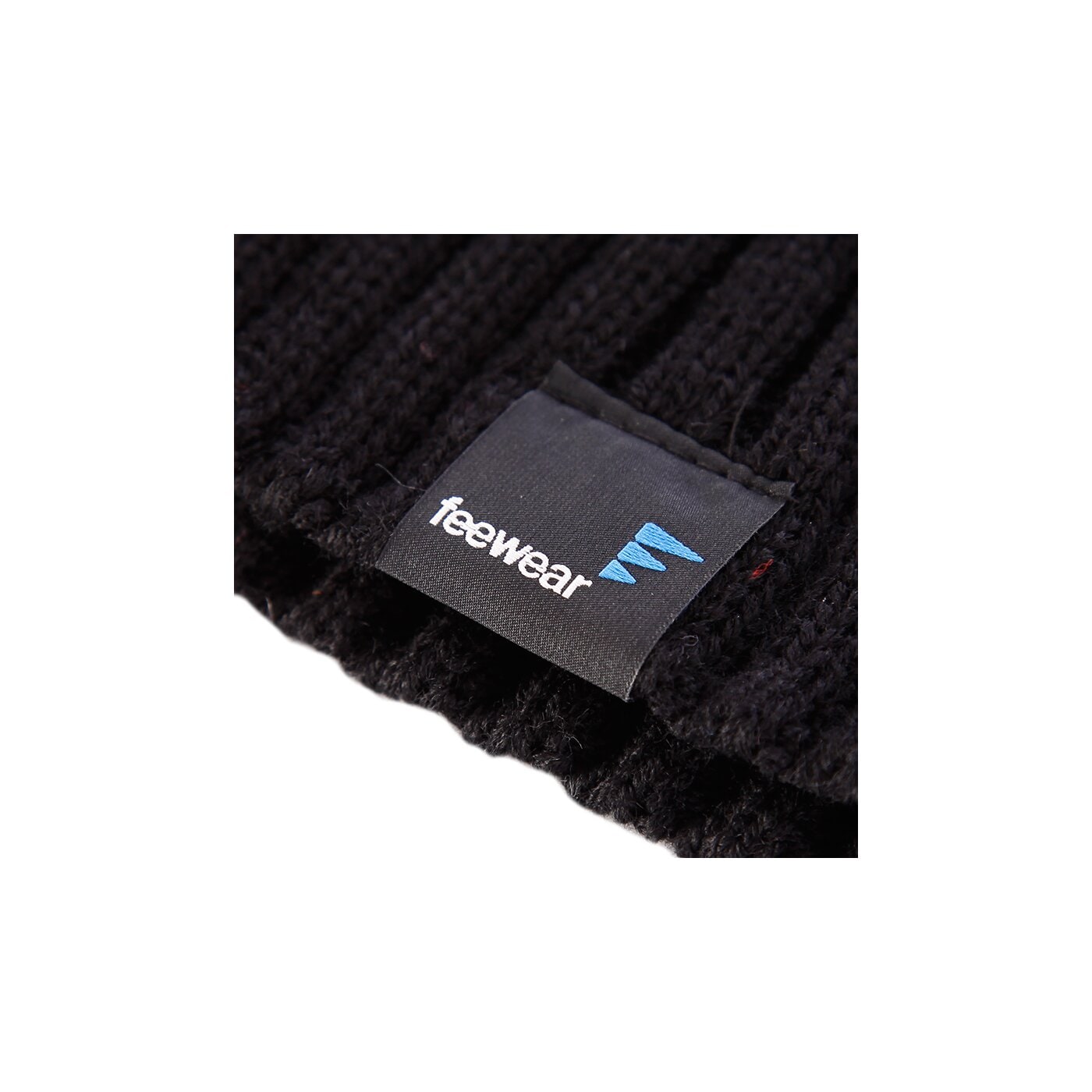 Czapka zimowa damska FEEWEAR CZAPKA Z CLASSIC BEANIE BLACK fw33cau01 kolor czarny
