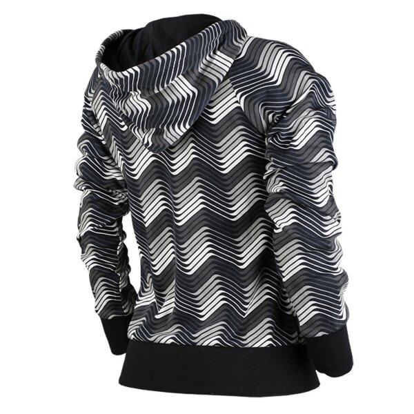 Bluza damska NIKE BLUZA CLASSIC   CLEAN FZ HOOD VENEERED 349789010 kolor czarny