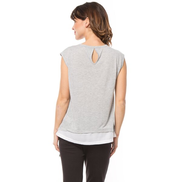 Koszulka damska FEEWEAR T-SHIRT TWINK fw16tsd11001 kolor szary
