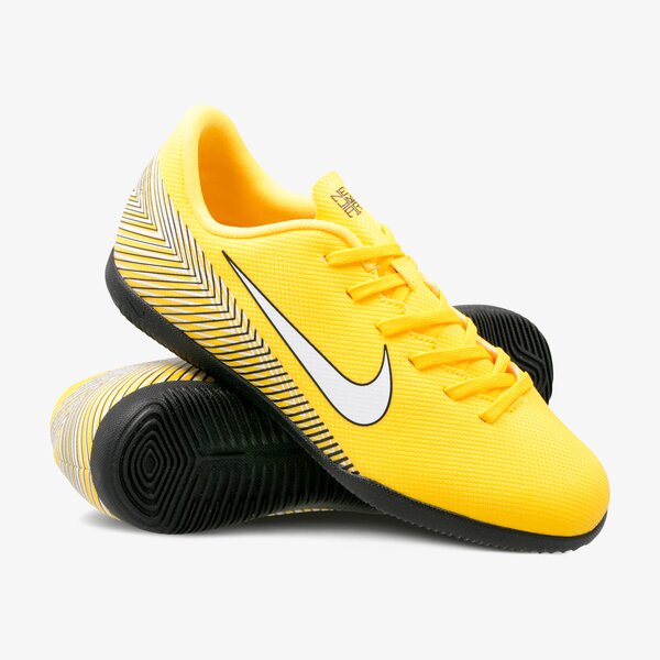 Buty piłkarskie dla dzieci NIKE JR VAPORX 12 CLUB GS NJR IC ao9477-710 kolor żółty