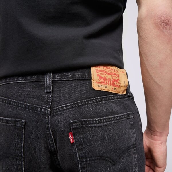 Spodenki męskie LEVI'S SZORTY 501® 93 SHORTS 85221-0061 kolor czarny