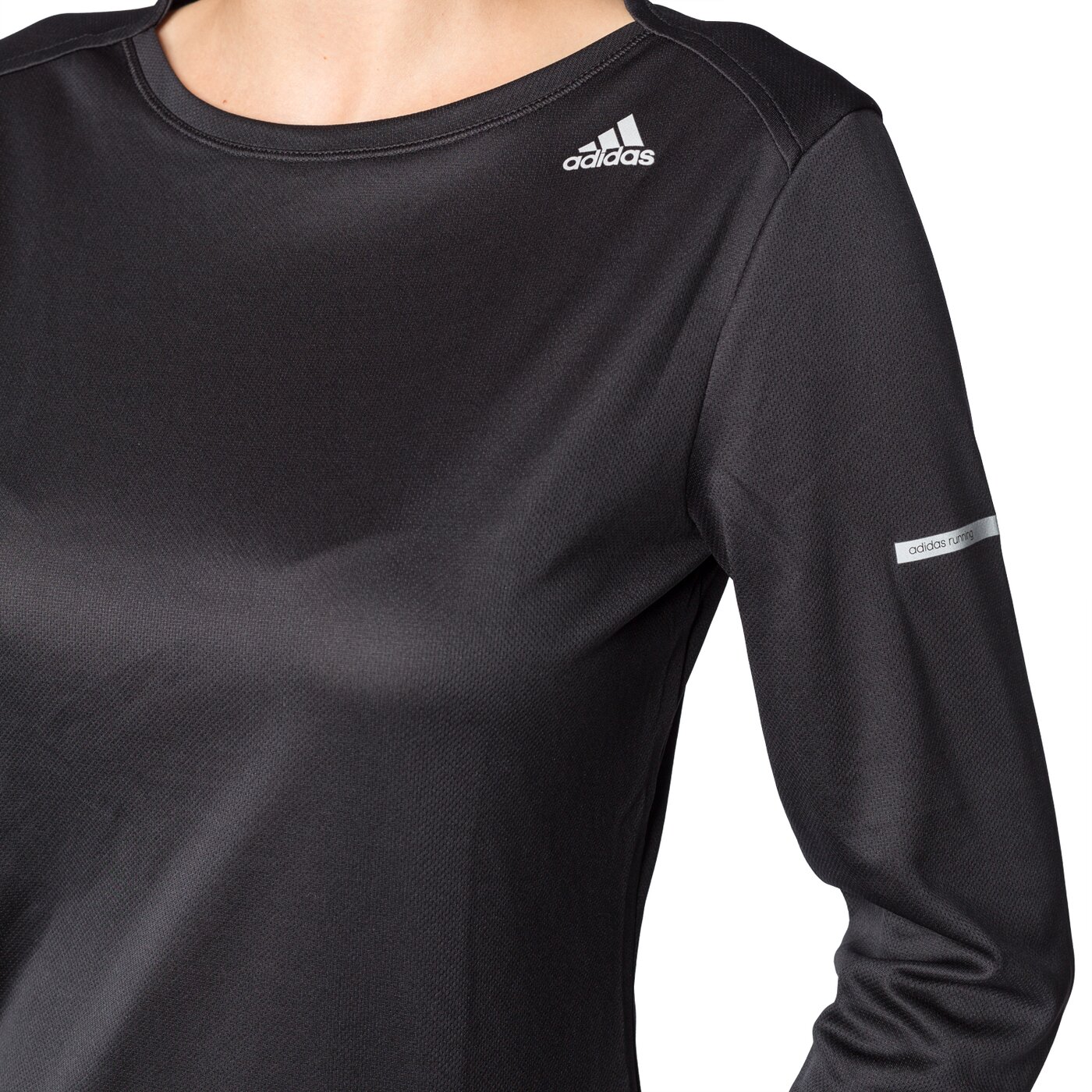 Koszulka damska ADIDAS T-SHIRT RUN LS TEE W aa5106 kolor czarny