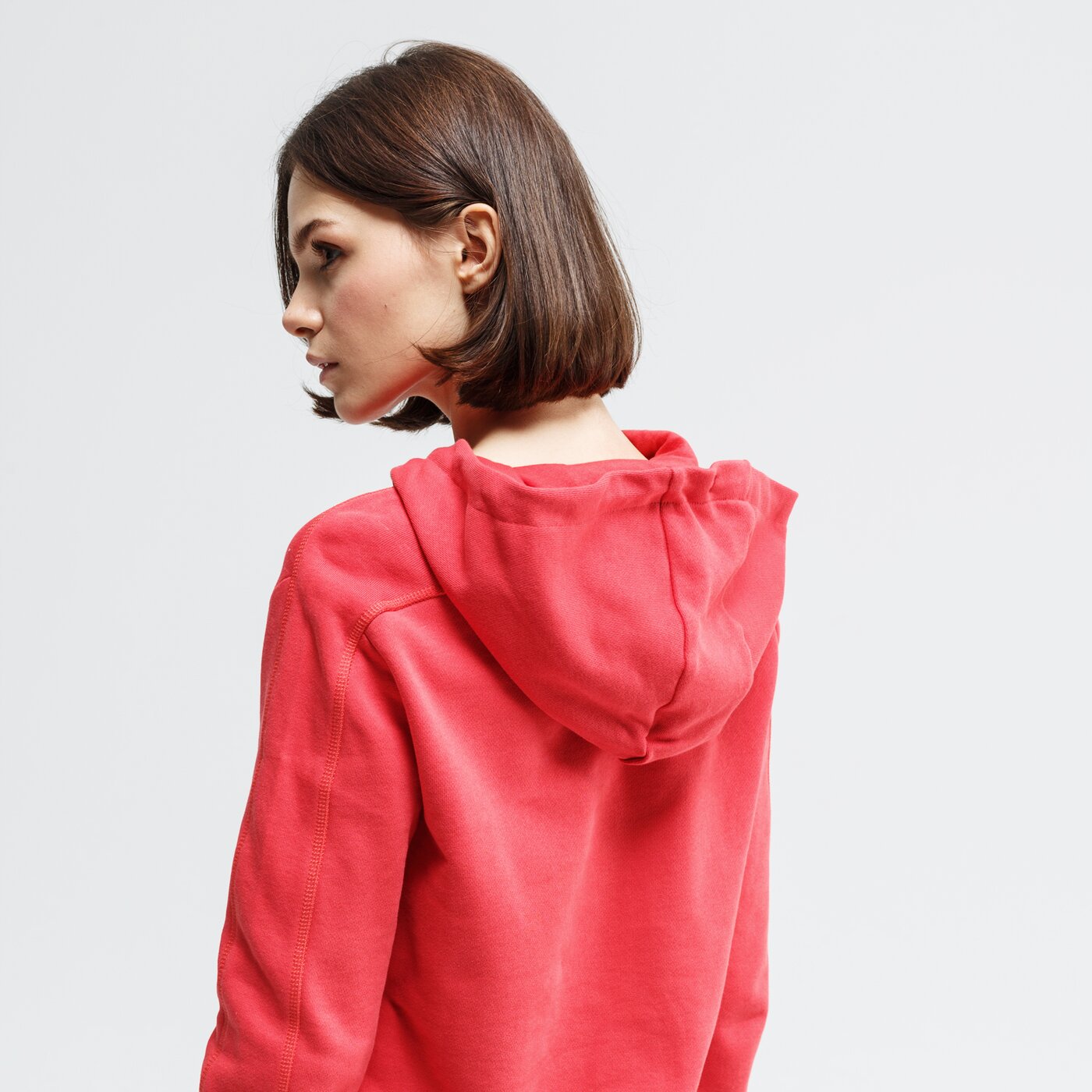 Bluza damska ADIDAS BLUZA Z KAPTUREM W BB HDY fm6206 kolor czerwony