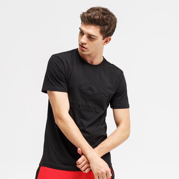 Koszulka męska UMBRO T-SHIRT SEAN ul39tsm24003 kolor czarny