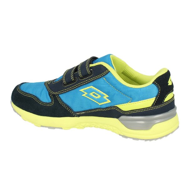 Buty do biegania dla dzieci LOTTO TRAINER III NY CL S  r0674 kolor niebieski