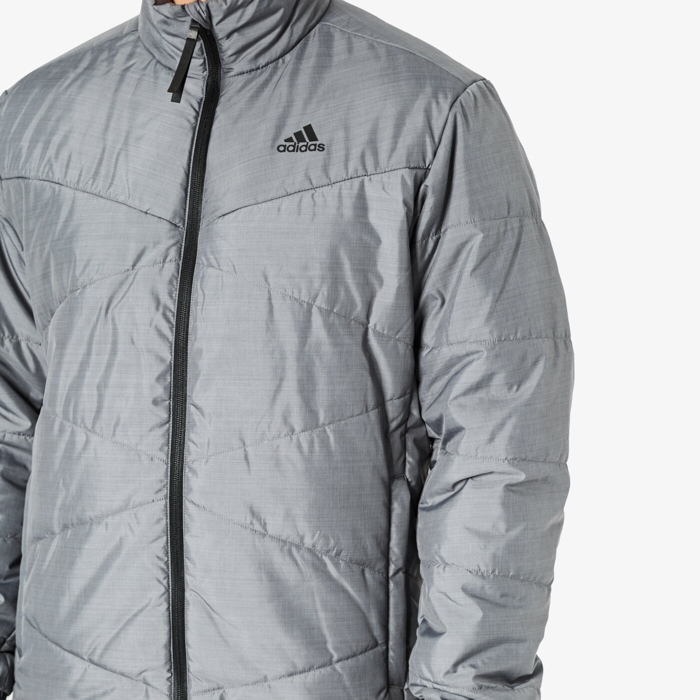 Kurtka zimowa męska ADIDAS KURTKA BSC INS JKT cz0619 kolor szary
