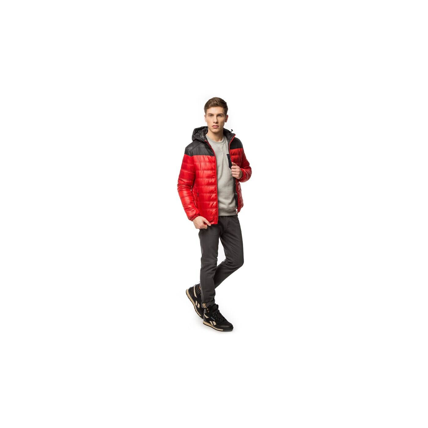 Kurtka zimowa męska FEEWEAR KURTKA KOBI fwv35kum01001 kolor czerwony
