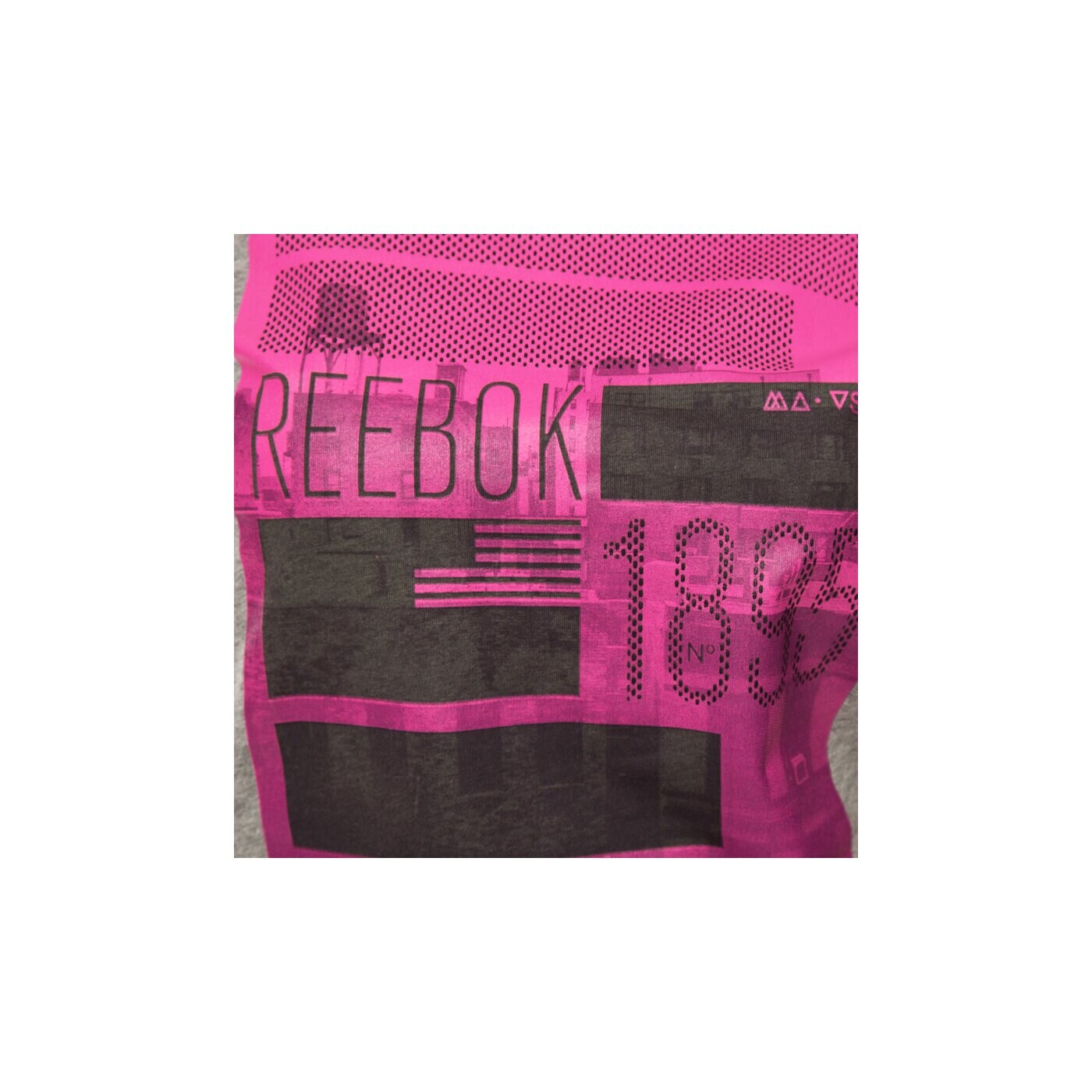Koszulka damska REEBOK T-SHIRT SSG PHOTO aa9391 kolor szary