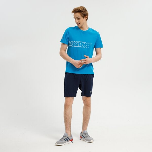 Koszulka męska UMBRO T-SHIRT FW SQUADRA CREW TRAINING JERSEY 66077u-6am kolor niebieski