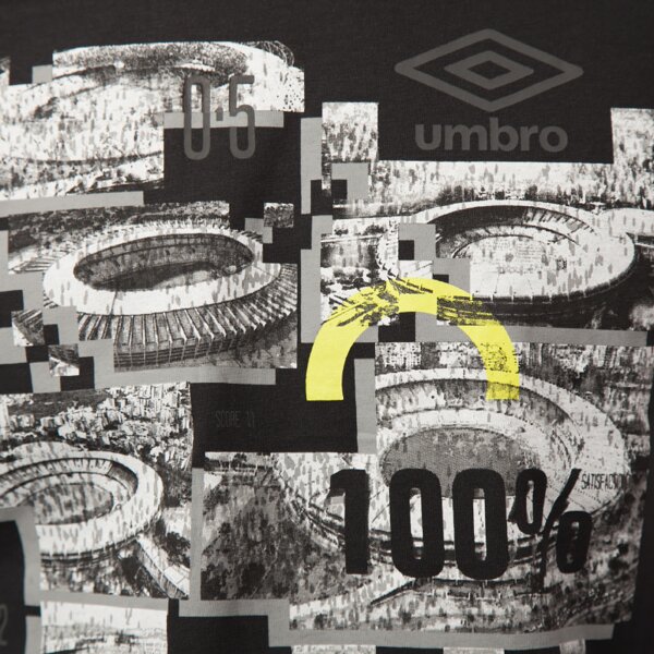 Koszulka męska UMBRO T-SHIRT DOST ul15tsmpr028 kolor czarny