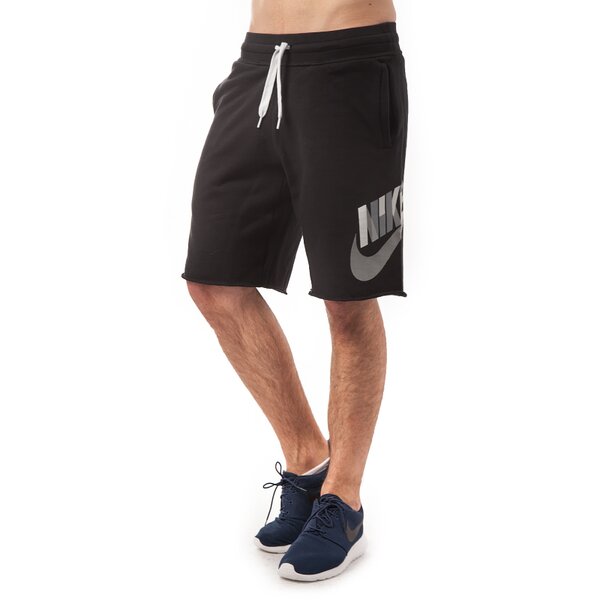 Spodenki męskie NIKE SZORTY AW77 ALUMNI FT SHORT-HBR 687287010 kolor czarny
