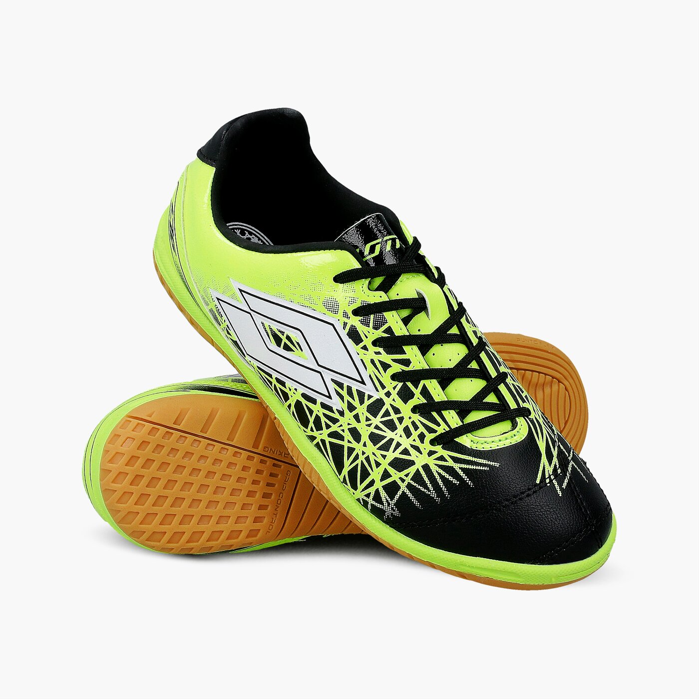 Buty piłkarskie dla dzieci LOTTO LZG 700 IX ID JR s9680 kolor żółty