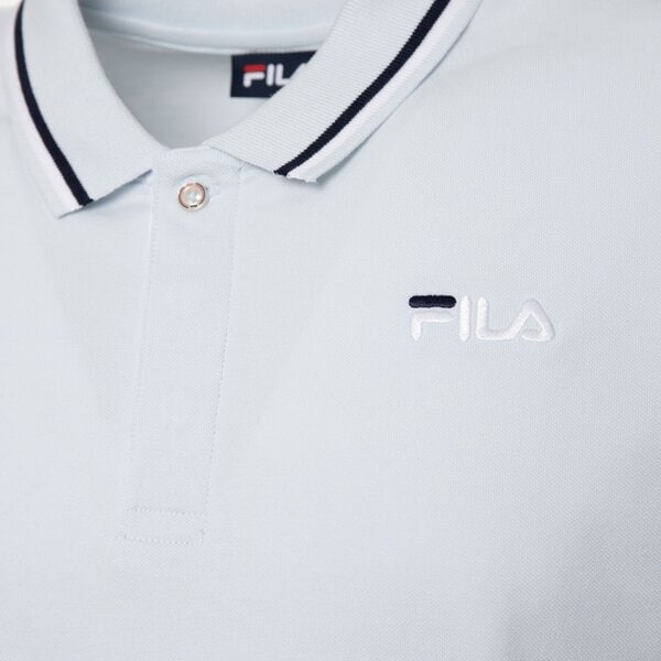 Koszulka polo męska FILA POLO PAZZO ss17spm041449 kolor niebieski