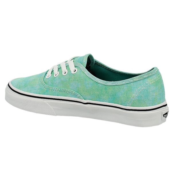 Buty sportowe damskie VANS AUTHENTIC  vvoec3m kolor zielony