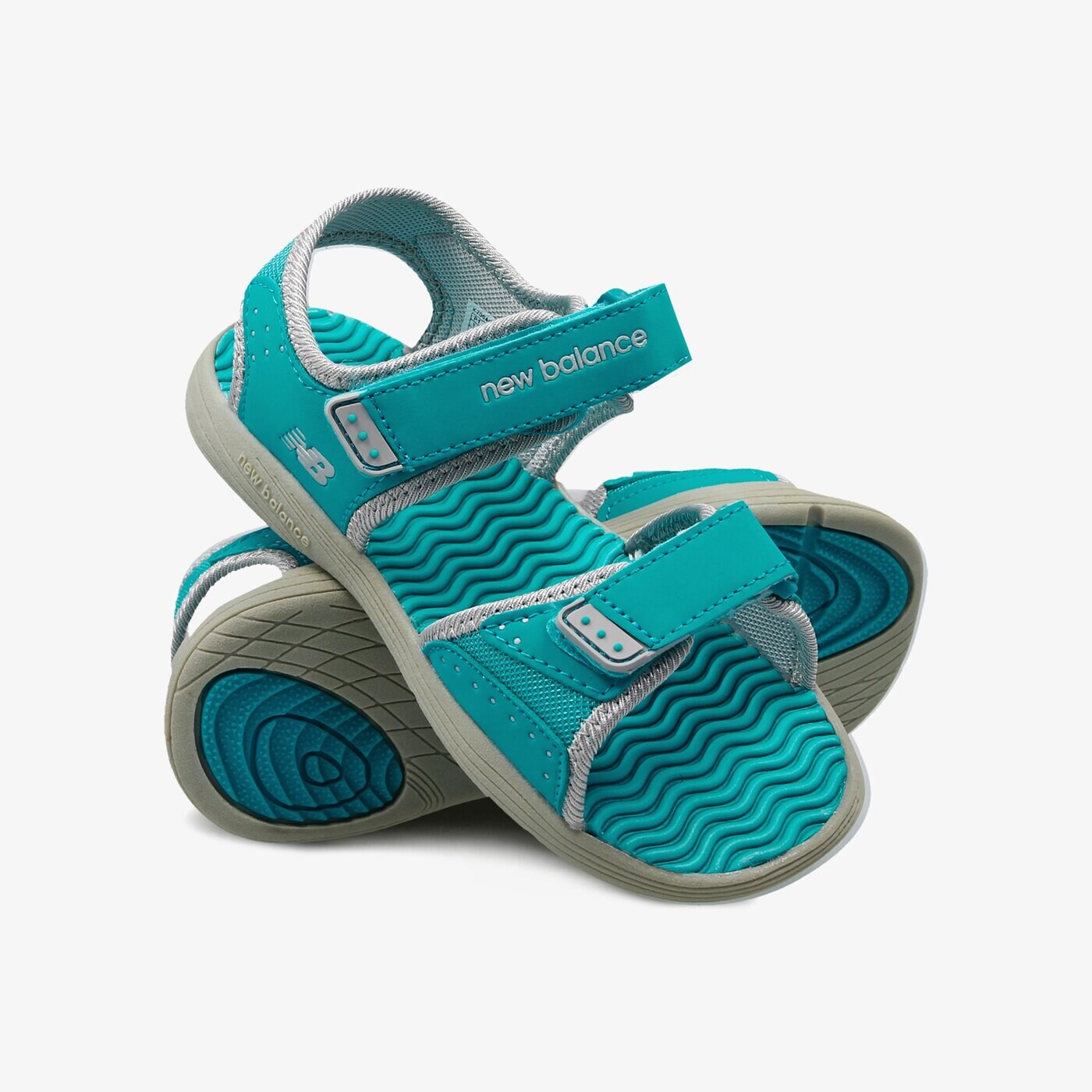 Sandały dla dzieci NEW BALANCE K2004GRG k2004grg kolor niebieski