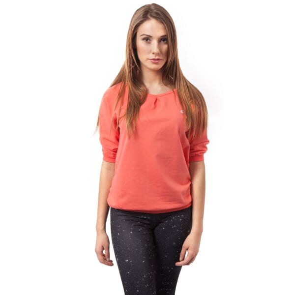Bluza damska LOTTO BLUZA SWEAT ASIA W r4047 kolor pomarańczowy