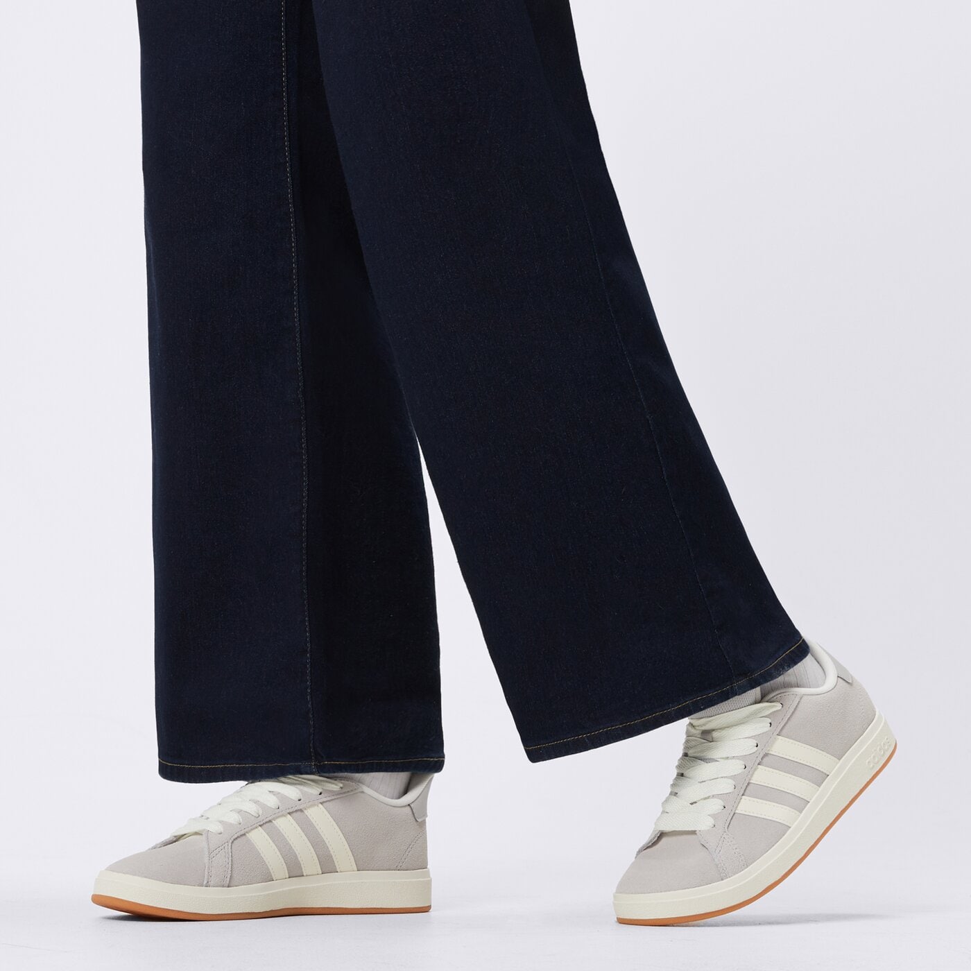 Buty dziecięce ADIDAS GRAND COURT 00S K jh6179 kolor szary