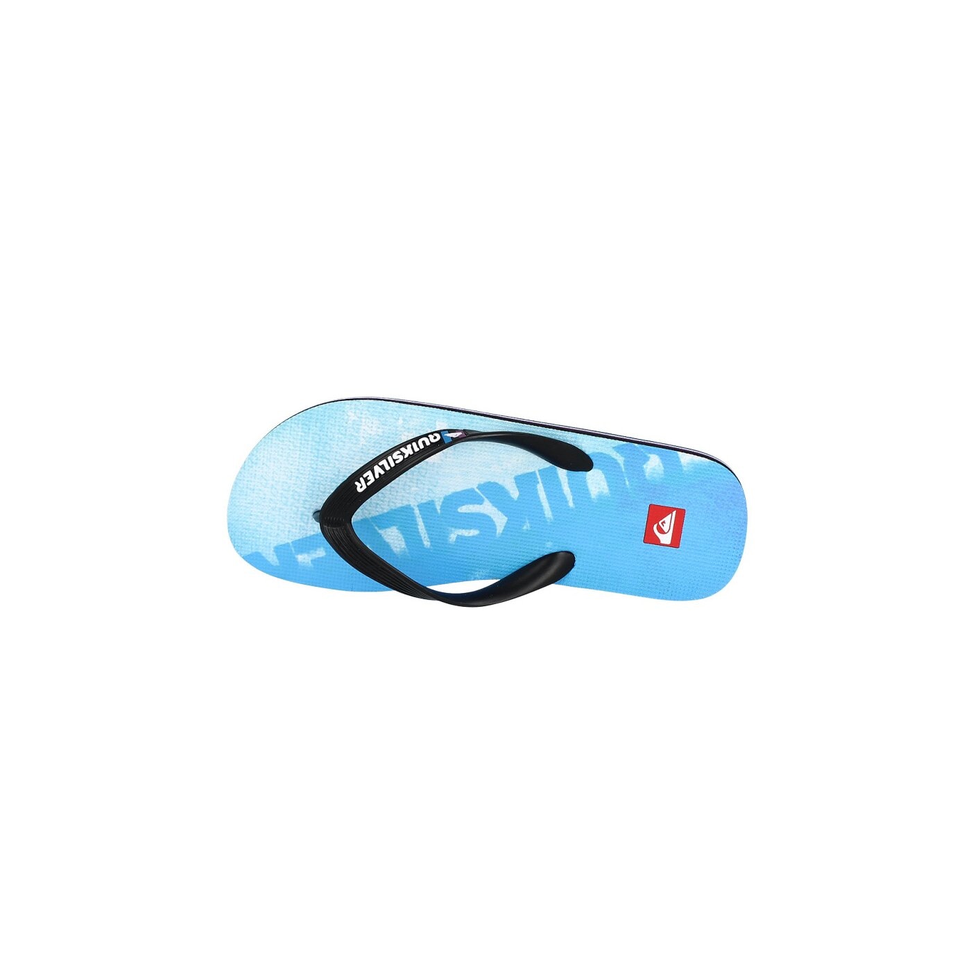 Klapki męskie QUIKSILVER MOLOKAI STAMP  krmsl043bwus kolor niebieski