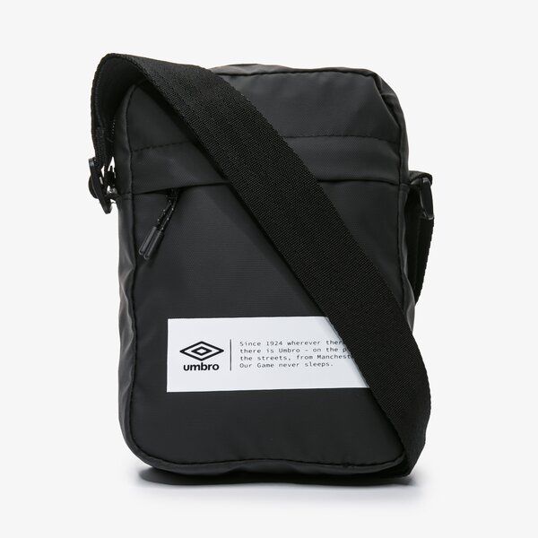 Torba sportowa damska UMBRO TOREBKA LINEAR LOGO PI BAG 30784u-hu9 kolor czarny
