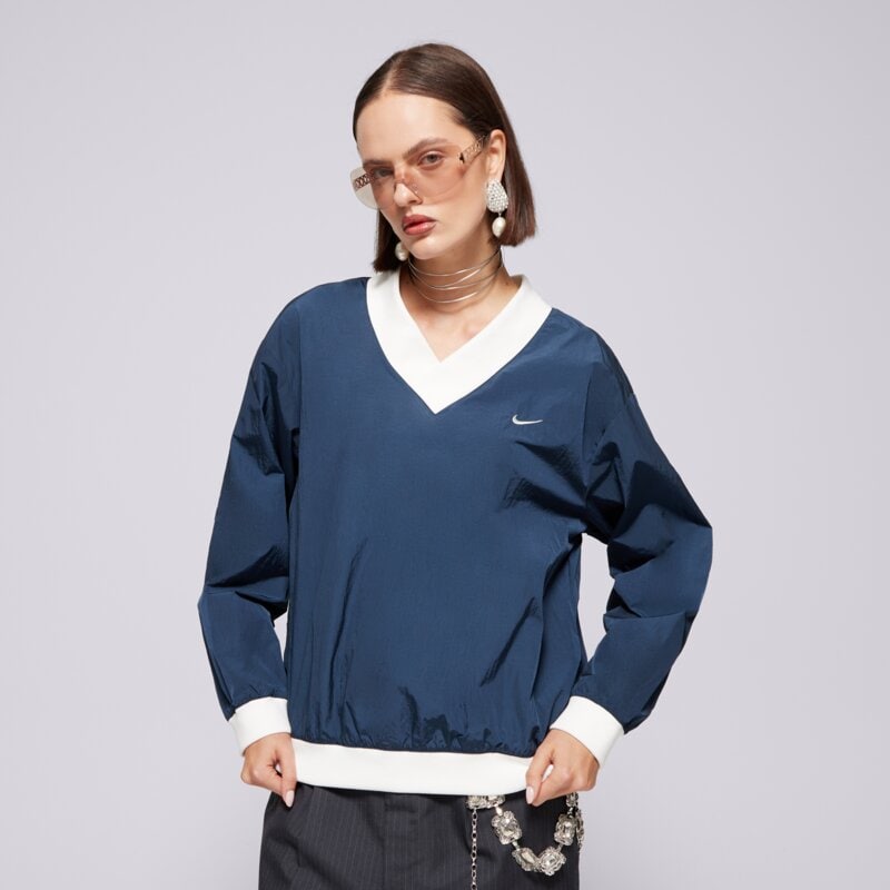 NIKE BLUZA W NSW ESSTL WVN UV LS VNCK CRW