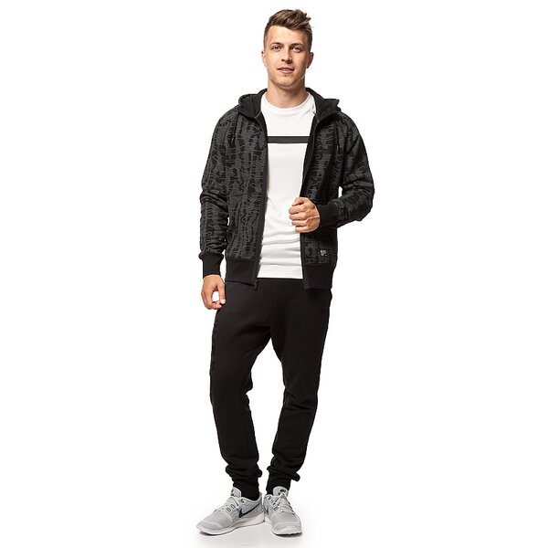 Bluza męska NIKE BLUZA FC AW77 FZ HOODY 688010010 kolor czarny