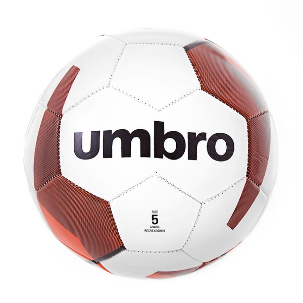 Damska piłka nożna UMBRO PILKA DECCO TRAINER BALL WHITE BLACK TRUE 25529ucii kolor biały