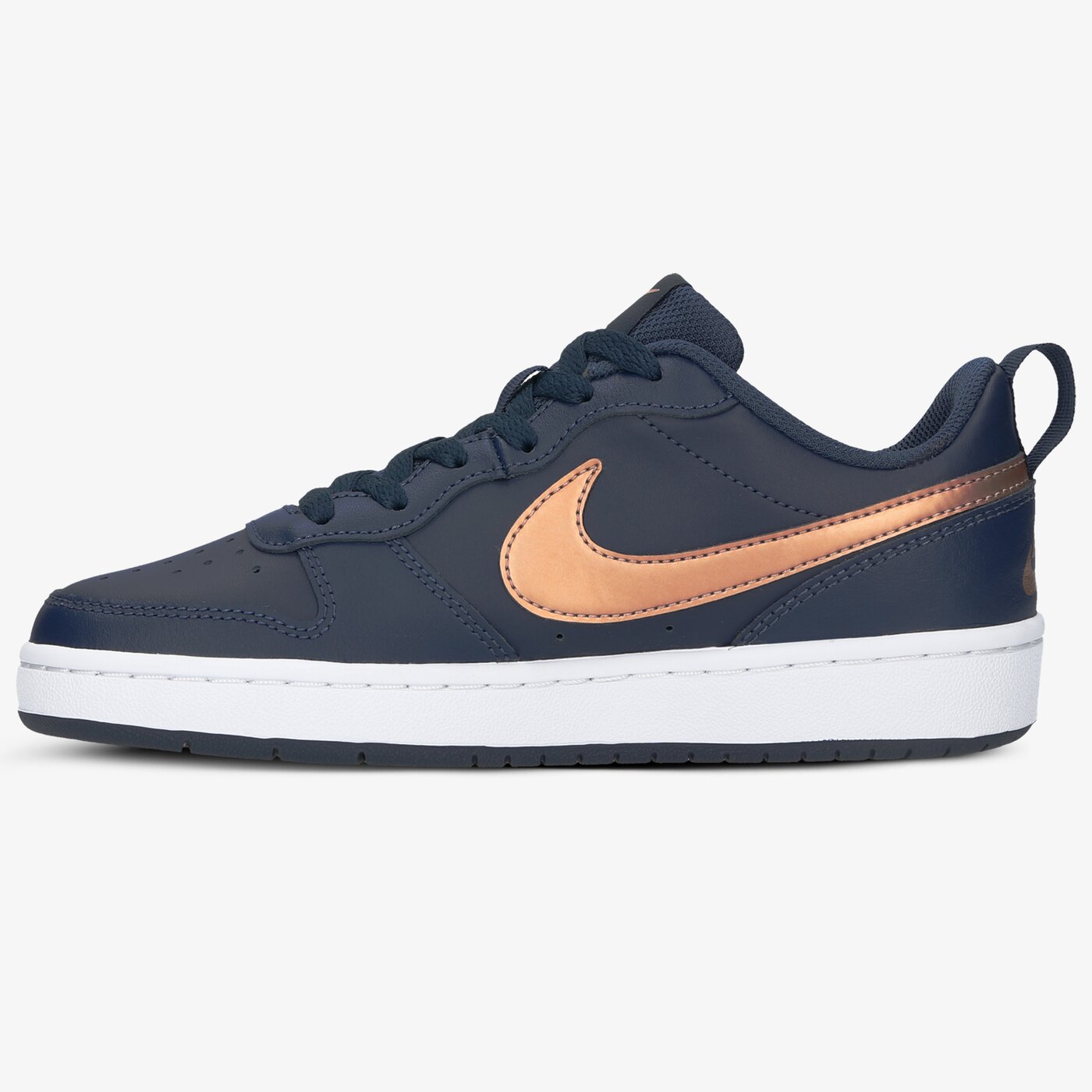 Buty dziecięce NIKE COURT BOROUGH LOW 2 bq5448-401 kolor granatowy
