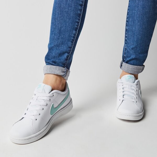 Buty sportowe damskie NIKE COURT ROYALE 2 cu9038-104 kolor biały