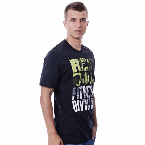 Koszulka męska REEBOK T-SHIRT PHOTO TEE z41471 kolor fioletowy