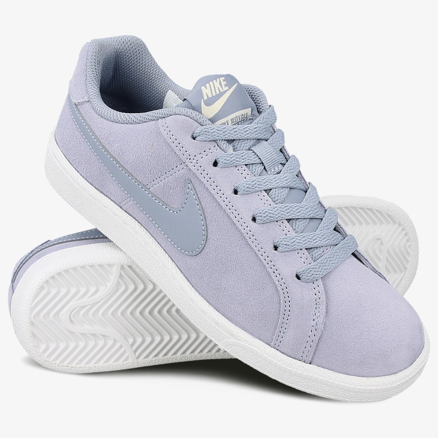 Buty sportowe damskie NIKE WMNS COURT ROYALE SUEDE. 916795002 kolor niebieski