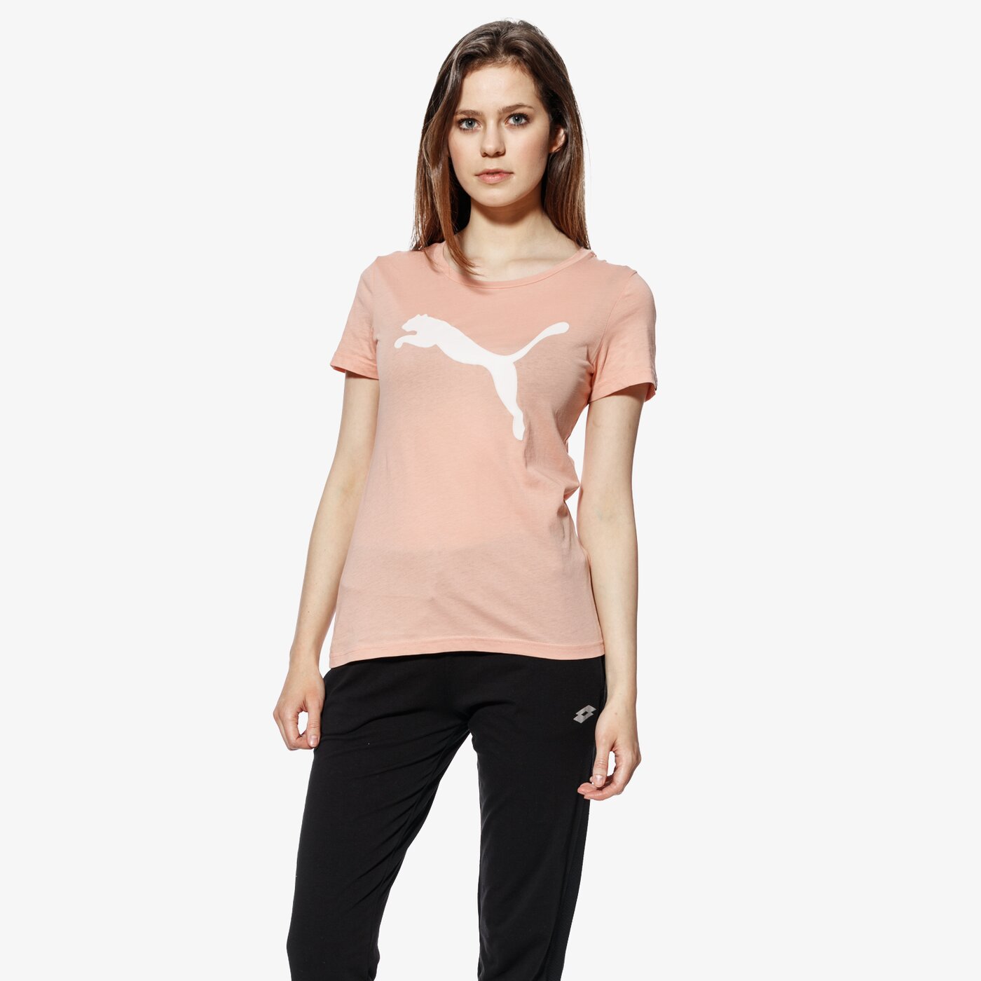 Koszulka damska PUMA T-SHIRT SS ATHLETIC 85014731 kolor różowy