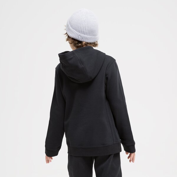 Bluza dziecięca NIKE BLUZA Z KAPTUREM SPORTSWEAR BOY cj7861-011 kolor czarny