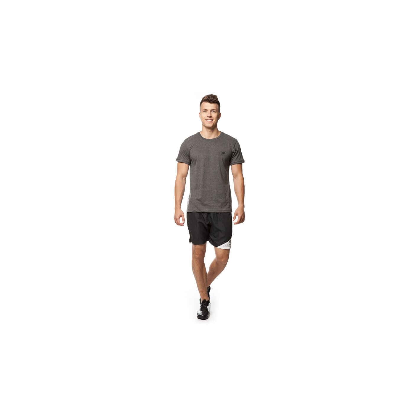 Koszulka męska LOTTO T-SHIRT TARETE lo35tsm09001 kolor szary