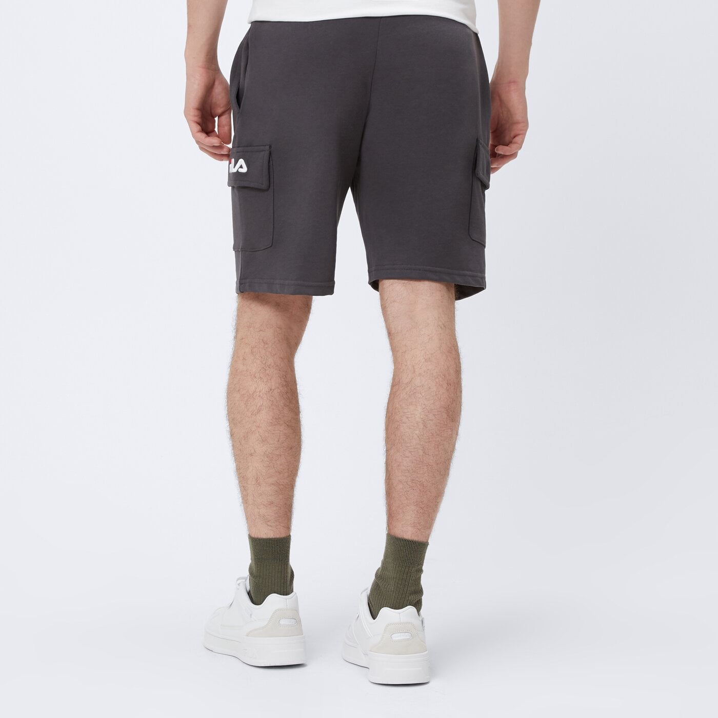 Spodenki męskie FILA SZORTY CHESS FT ss24spm101034 kolor czarny