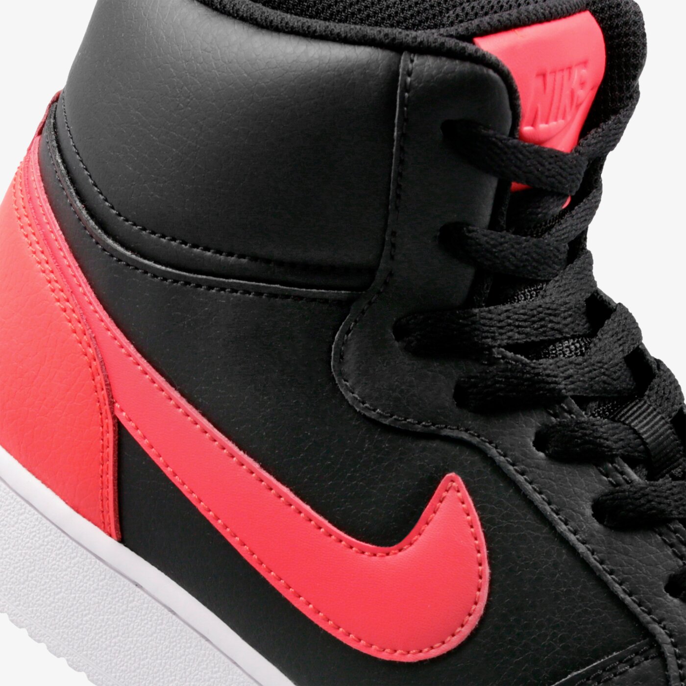 Buty sportowe męskie NIKE EBERNON MID aq1773-005 kolor czarny