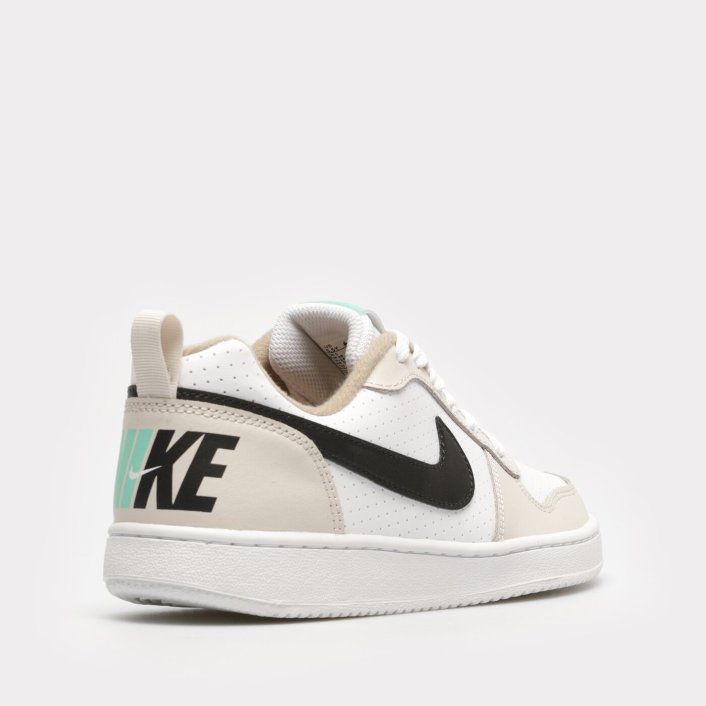 Buty dziecięce NIKE COURT BOROUGH LOW (GS) dz2783-101 kolor beżowy