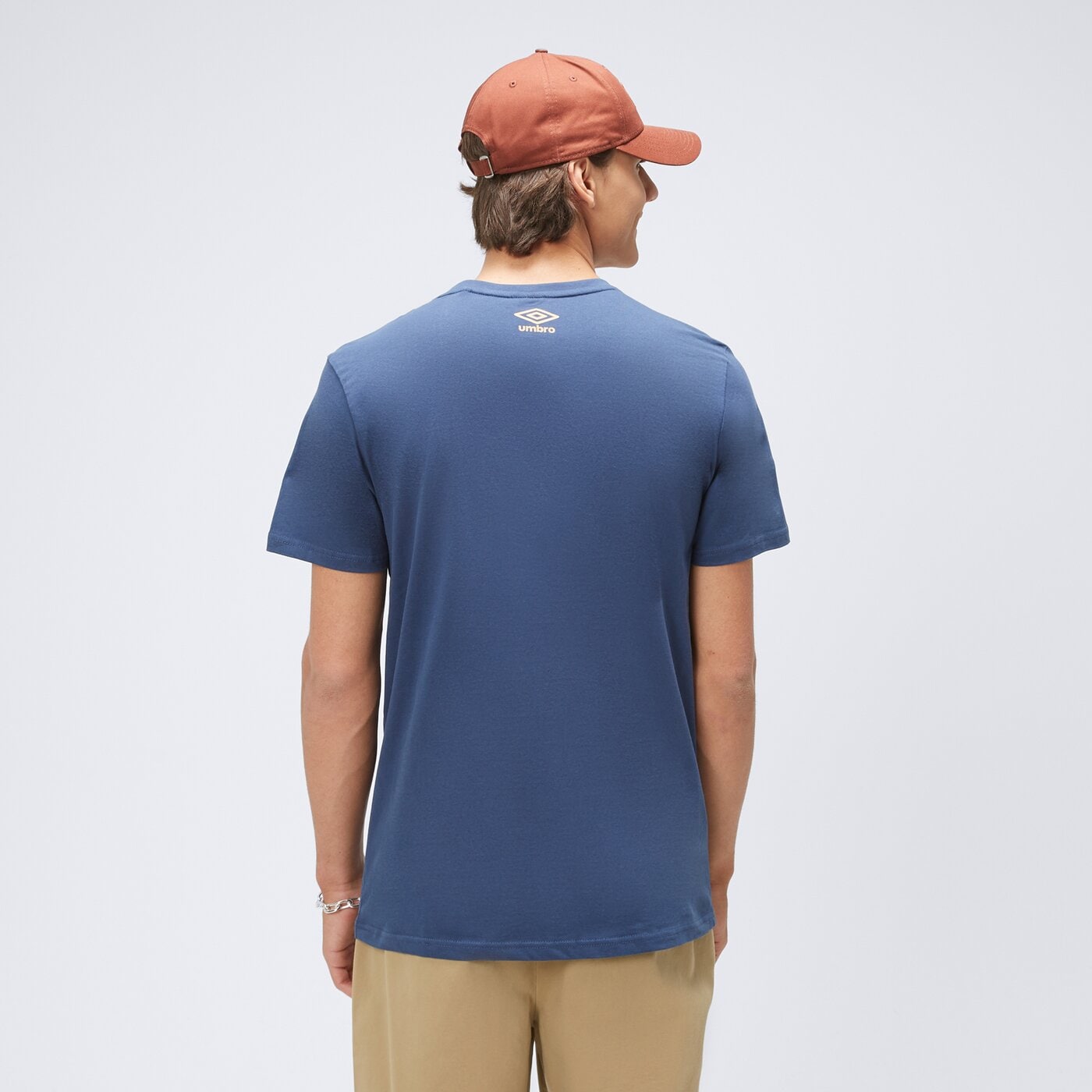 Koszulka męska UMBRO T-SHIRT GANO ul123tsm04001 kolor granatowy