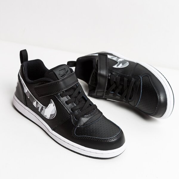 Buty dziecięce NIKE COURT BOROUGH LOW BPV 870025-005 kolor czarny